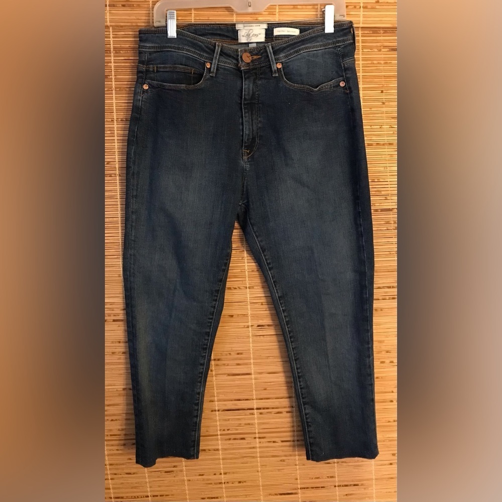 Lola Jeans Capris Sustainable Denim High Rise Size 31